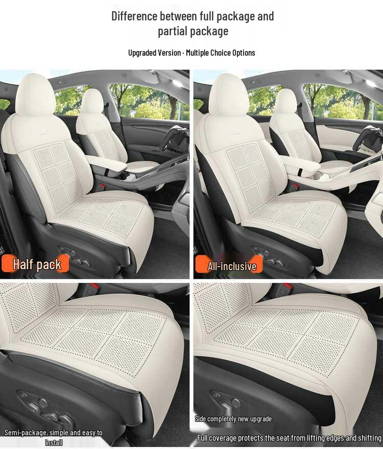ZEEKR LS6 Seat Covers: New Perforated Leather Cushions for 2023/26 Models