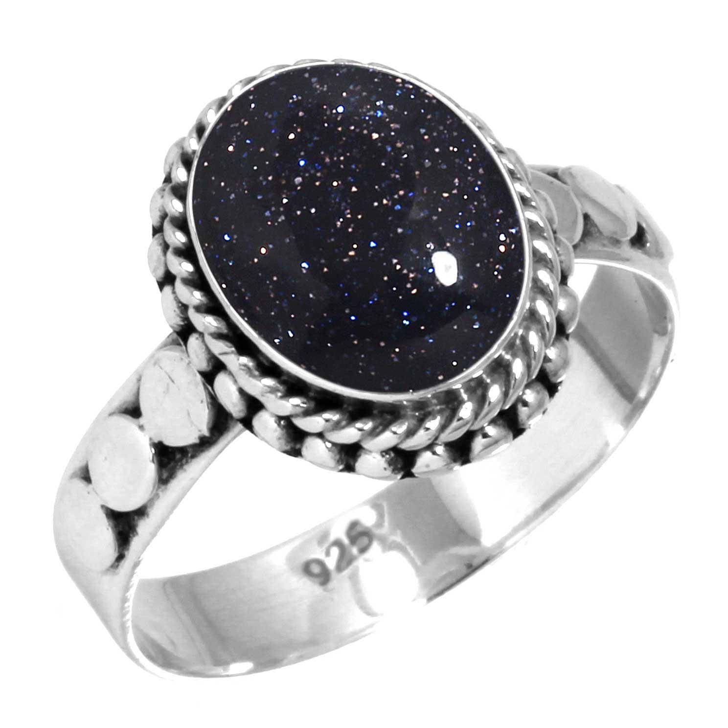 

Кольцо из стерлингового серебра 925 пробы, женское украшение с драгоценным камнем, подарок на День благодарения, аквамариновый халцедон, ракушка-ушка, синий солнечный камень, лабрадорит, пренит 10.5