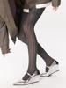 Spring Knitted Striped Tights Women Sexy Hollow Out See Through Pantyhose Y2k Streetwear Womens Stocking For Casual