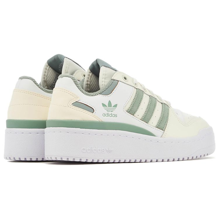 Adidas Forum Bold Off White Silver Green Women Sneakers Cream Cloud-White IG0286