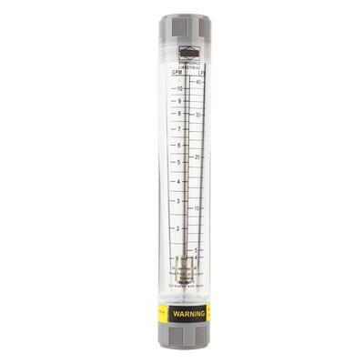 LZM20G 110GPM Acryl Plexiglas Rohr Typ Flüssigkeit Durchflussmesser Durchflussmesser für Weibliche G34in
