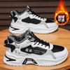 Casual sports velvet cotton shoes high-top men's shoes dad board shoes new winter