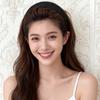 Korean Dongdaemun Retro Denim Wide-Brim Headband Solid Hair Clip Stylish Women's Versatile Accessory