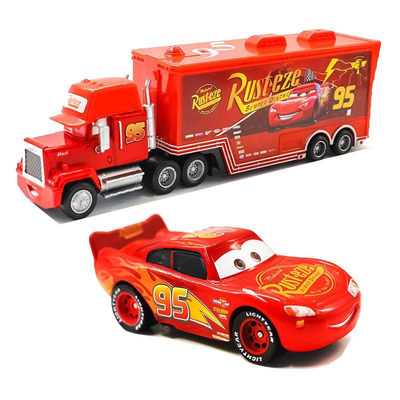 Racing Cars Mc Uncle Mcqueen Roadblock Cool Sister 95 Cargo Car For Imaginative Play And Fun