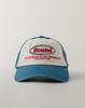 HUMAN N CAT Found Washed Vintage Peach Ball Cap [Blue]