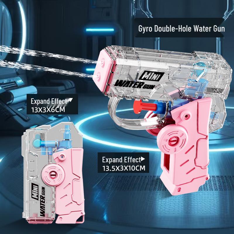 EDC Mini Revolver Water Gun Ring - Decompression Fun for Kids, Outdoor Beach Water Play, Spray Gun for Summer Water Fights