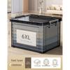 Transparent Large-Capacity Storage Box for Clothes, Toys, Snacks, and More