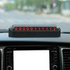 Parking Phone Number Plate Stylish Car Parking Number Plate Car Parking Card Practical Telephone Number Plate Temporary Parking