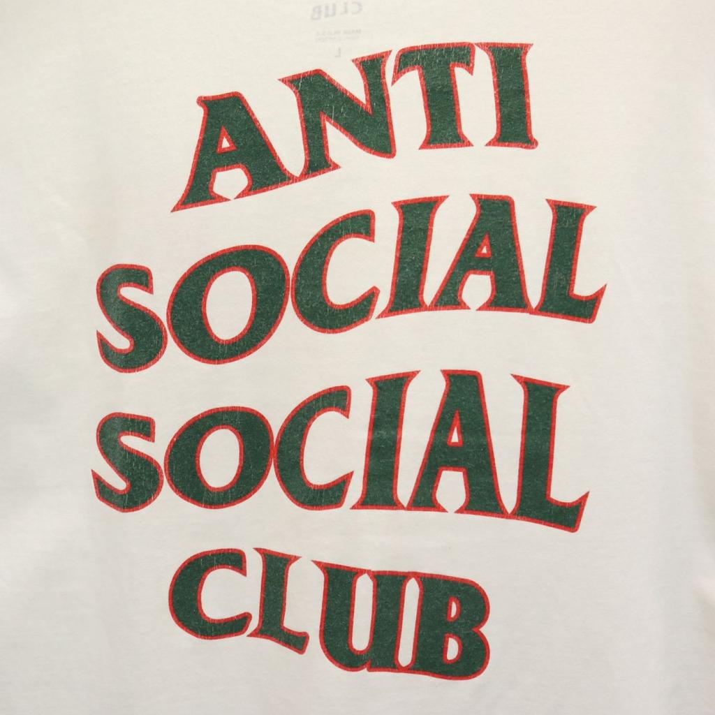 ANTI SOCIAL SOCIAL CLUB Made In USA Back Print Short Sleeve T-shirt L Men's Used