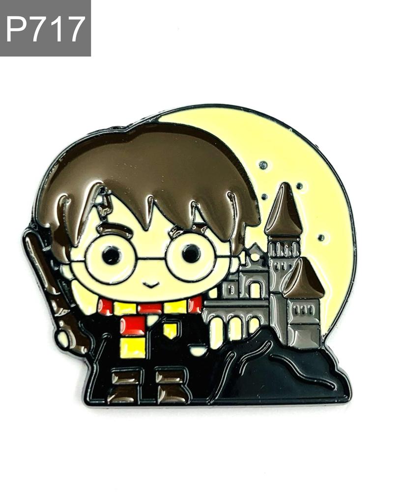Neue Emaille Pin Harry Fantasy Hogwarts Muggle Metall Stecker Geschenk Geburtstag 1 Stück