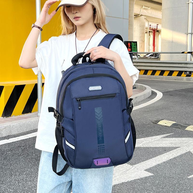 Backpack Men's Luxury Sense Casual Business Travel Backpack Large Capacity Travel Bag High School Student School Bag Computer Bag