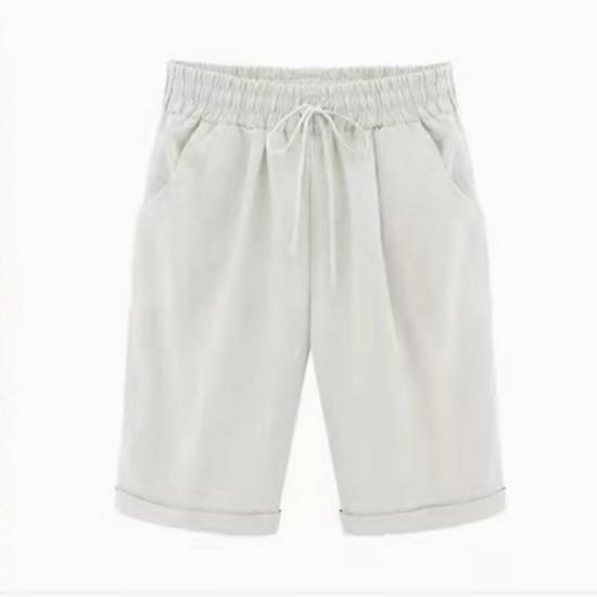 

Літні повсякденні брюки Жіночі п ятикутні брюки Тонкий верхній одяг Середні штани Жіночі великі штани Жіночі вільні штани 8XL