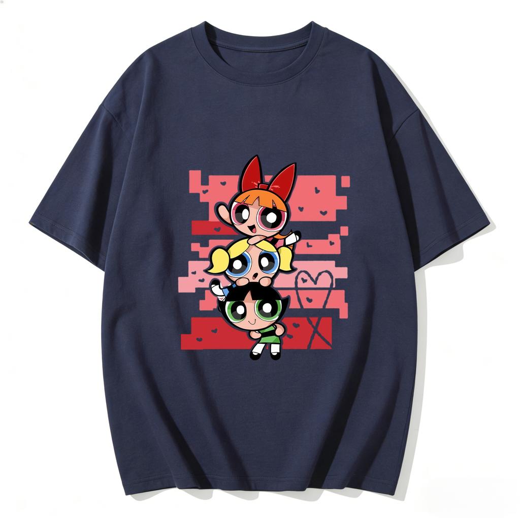 2026 Super Kraftvolle Mädchenbluse Training Streetwear T-Shirts Damen-T-Shirt Klassisches Fitnessstudio Fitness Familien-Passende Outfits Sommer Oberteile