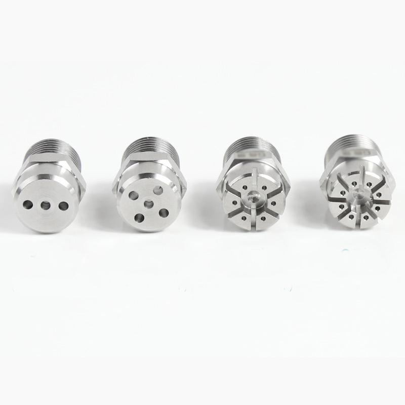 1/4" BSP Male Thread 304 Stainless Steel Spraying Nozzle Washing Sprinkler Head Round Head for Washing Cleaning Cooling