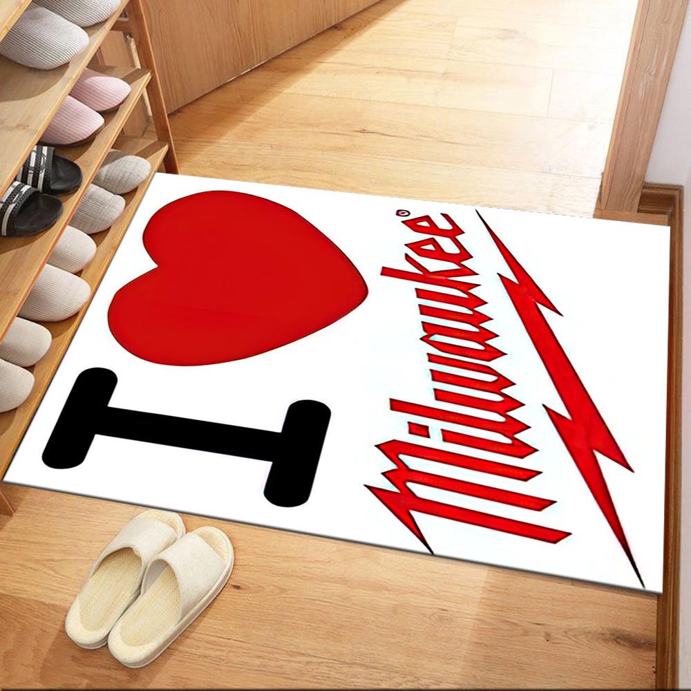 Love Milwaukee Tools Square Rugs Are a Great Choice for Living Rooms, Bedrooms, Home Décor, and As Gifts.