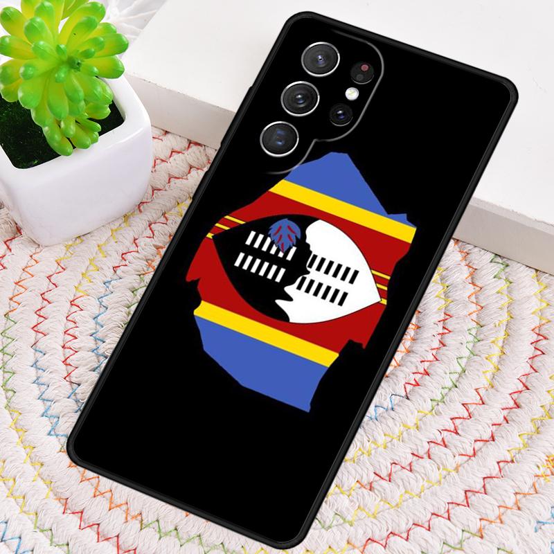 

Swaziland Flag TPU Phone Case For Samsung Galaxy note 10 pro S26 S25 S24 S23 S22 Ultra Plus S21 FE S20 Shockproof Cover Galaxy S22+ 5G