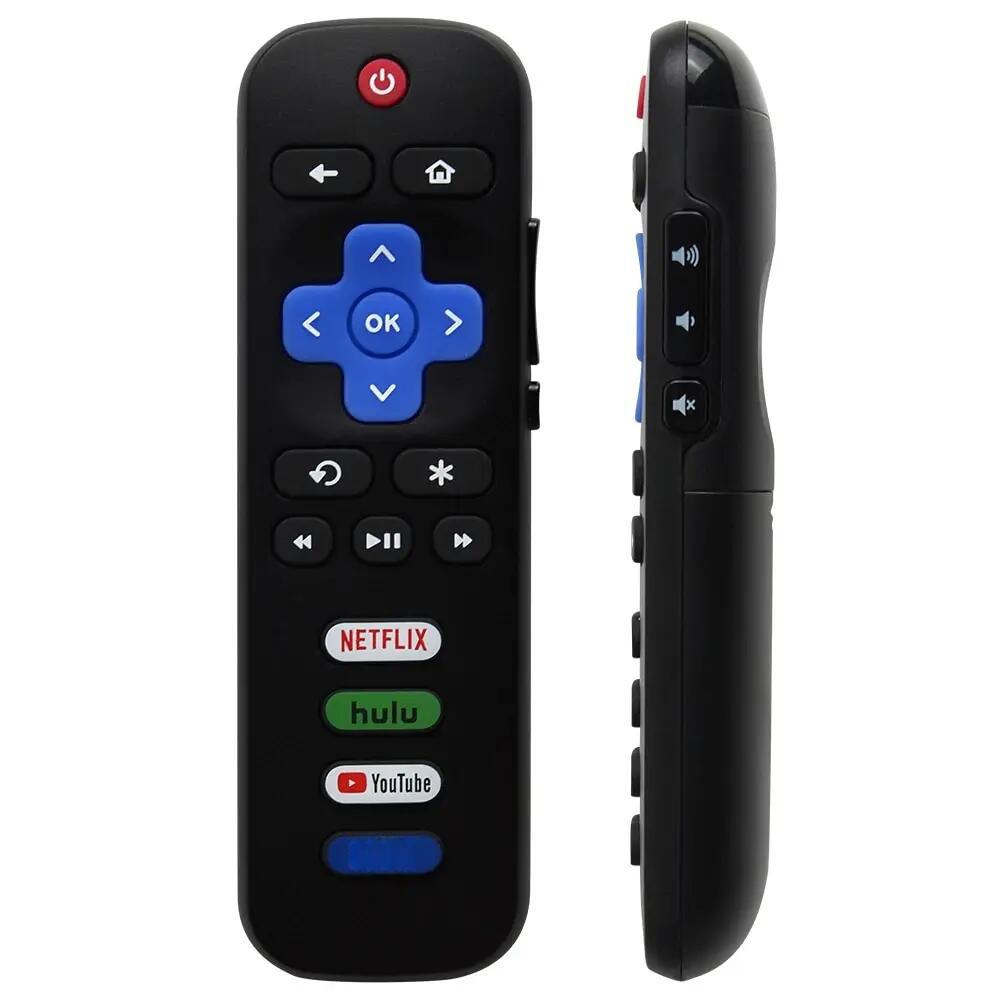 Smart Home Universal Remote Control for TCL Roku Hisense Television Compatibility Stable Signal Multifunctional Remote Control