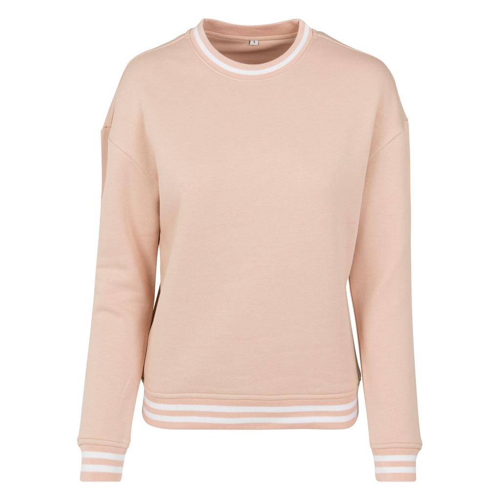 Build Your Brand Womens/Ladies College Oversized Jumper