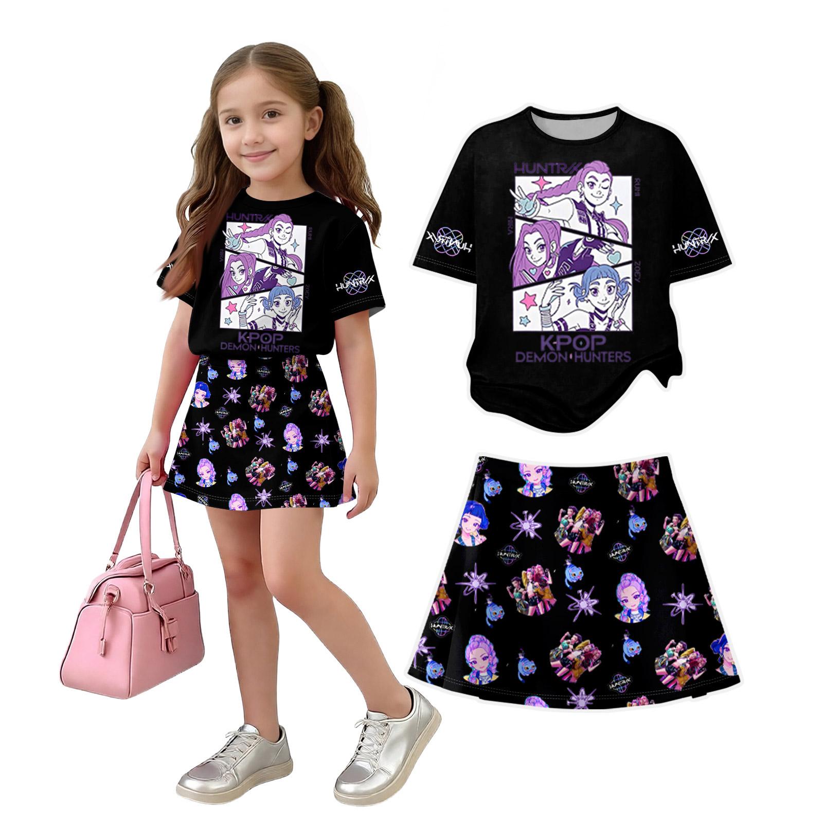 

Комплект одежды для новорожденных девочек и мальчиков, свободная футболка с принтом и штаны 100 чёрный