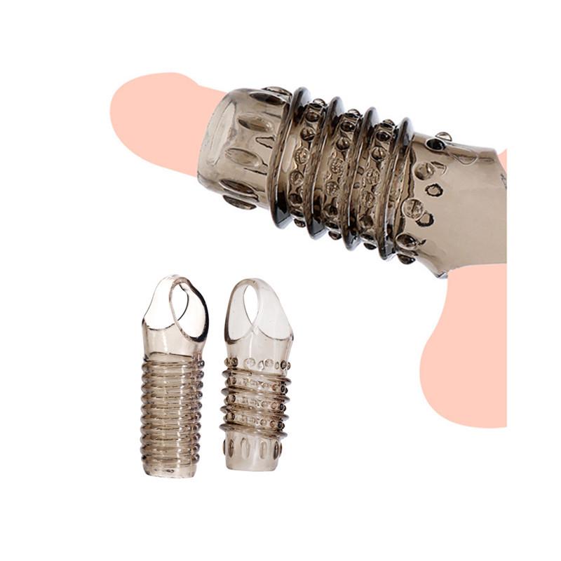 Wolf Tooth Penis Sleeve for Men - Crystal Ring Extension & Thickening Toy