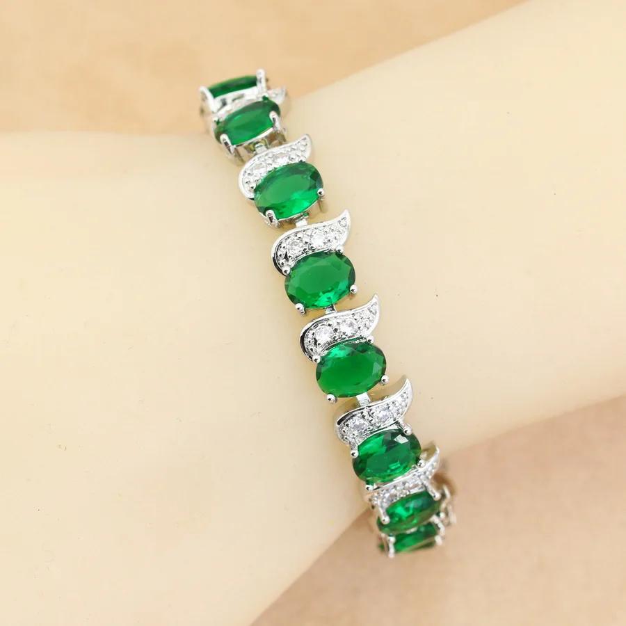 Luxury More Color Zirconia   Bracelet For Women Wedding Jewelry Birthday Gift