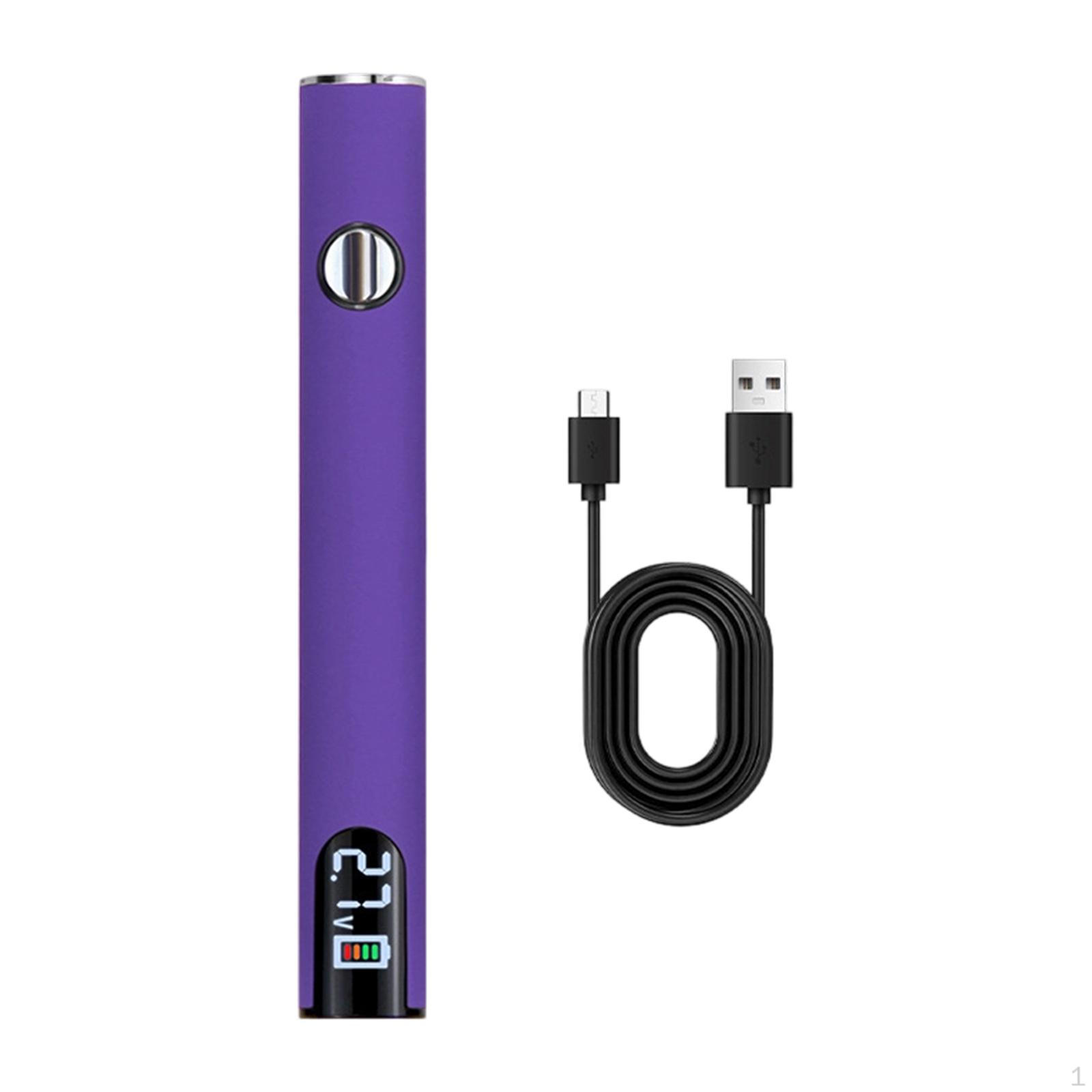 

Soldering Iron Kit Battery Pen 650mAh Mini with Storage Case USB Cordless for Solder фиолетовый