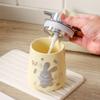 Bathroom Ceramic Emulsion Bottle Cartoon Animal Soap Dispenser Bathroom Shower Gel Shampoo Water Bottle Bathroom Supplies