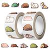 500Pcs/Roll Sleeping Animals Series 02 Kids Rewards Stickers - DIY Scrapbooks Album Decor Sealing Label Decals