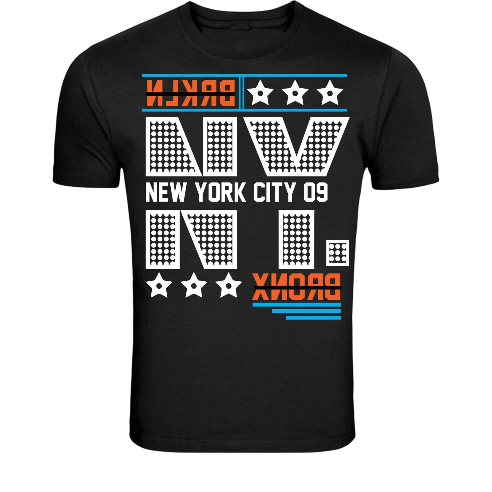 Brooklyn New York City IV T-Shirt - Modern NYC Urban Typography L