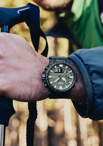 Casio] Watch Protrek [Genuine domestic product] Climber Line Radio Wave Solar Powered Biomass Pla...