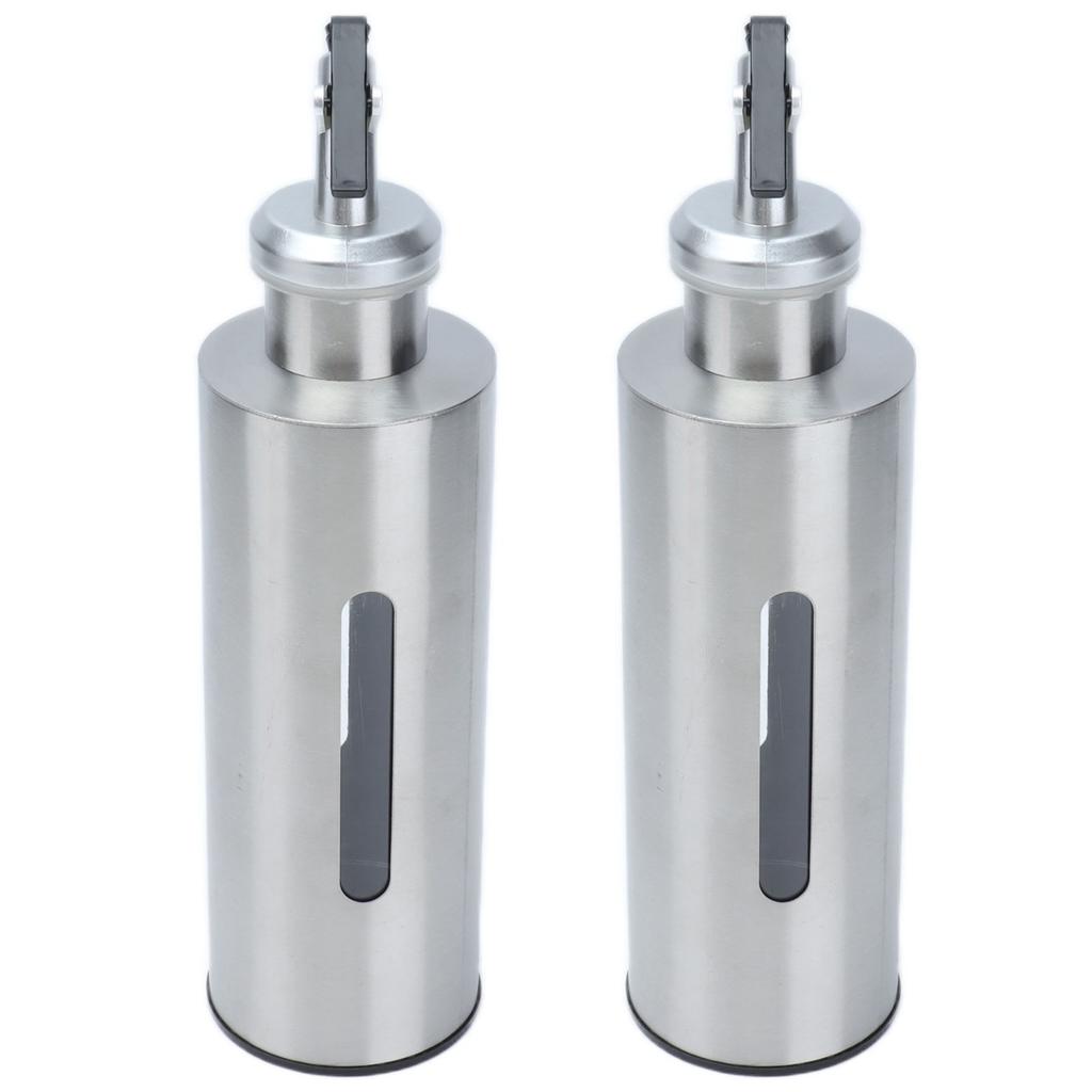 Oil Dispenser Bottle Stainless Steel Easy Refill and Cleaning Modern Olive Oil Dispenser for