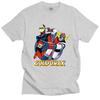 UFO Robot Goldorak Grendizer T Shirt Men Cotton Tshirt Urban Tees Short Sleeved Actarus Goldrake Anime T-shirts Fitted Clothing