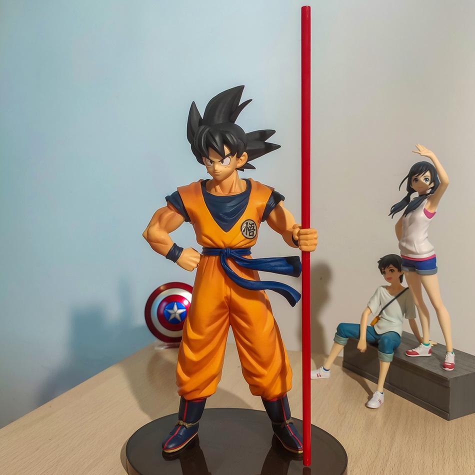 Hot Dragon Ball Son Goku Super Saiyan Anime Figure 22cm Goku DBZ Action Figure Model Gifts Collectible Figurines for Kids