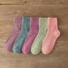 5Pairs Witner Socks Women Socks Thick Christmas Warm Sock for Women