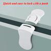 Baby Safety Lock Cabinet Drawer Lock Child Proof Corner Lock Fridge Door Protector