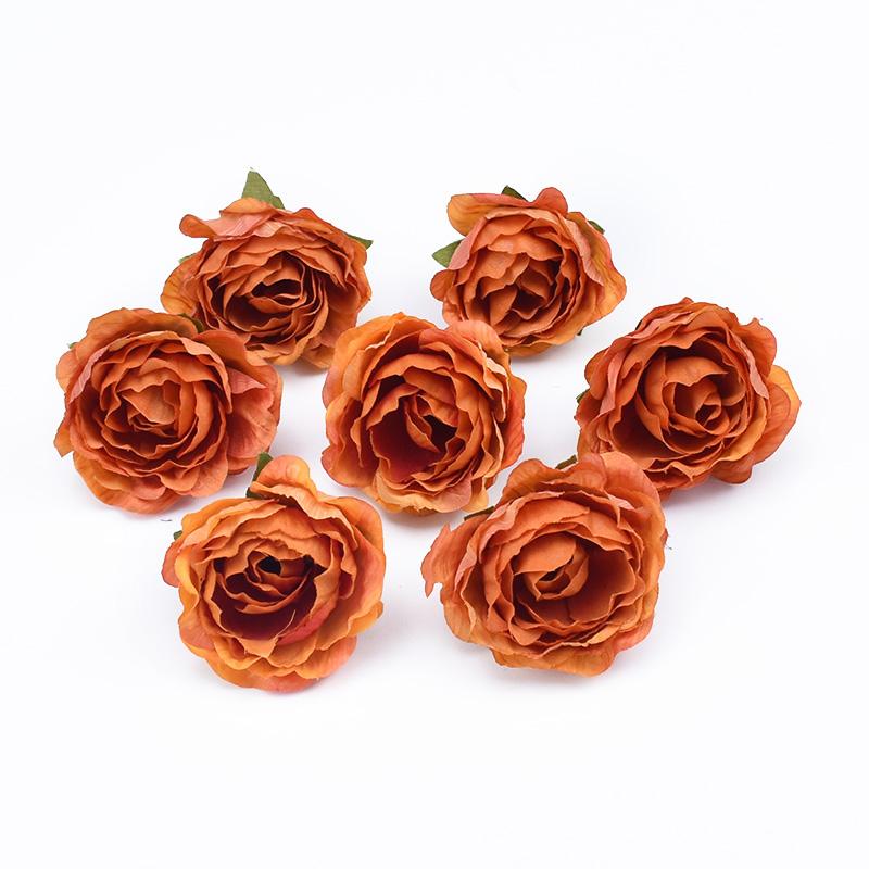 10/30pcs Artificial Flowers Silk Rose peony Wedding bridal bouquet Outdoor Garden Home vase Wreaths Holiday Party Diy gift Decor