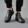 Shoes for Man Loafers Soft Soled Zipper Comfortable Casual Driving Shoes Breathable Leather Fashion Flat Shoes Zapatos De Charol