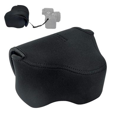 JJC Mirrorless Camera Bag Camera Case Compatible with Leica Q3 Canon EOS R7 R10 Lens Camera Protective Case 130 X 75 X 100mm Nikon Z50II Black + RF-S