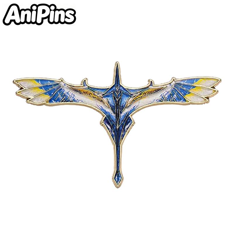 Cartoon Legendary Beast Pins 5-design Metal Enamel Dragon Fish Animal Brooch Pin For Clothes Backpack Badge Friends Gifts