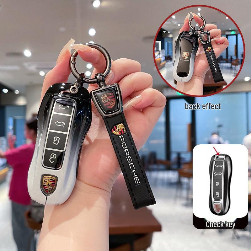 Porsche Cayenne, Taycan, Panamera, 911, Macan, 718 Key Case Buckle