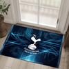 Tottenham Hotspur Design Crystal Velvet Carpet Cozy Non?Slip Printed Rug For Bedroom Living Room Entrance