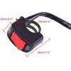 12V Motorcycle On/Off Switch Electric Vehicle Accessories Second-line Headlight Switch IP65 Waterproof Anti-corrosion Switch