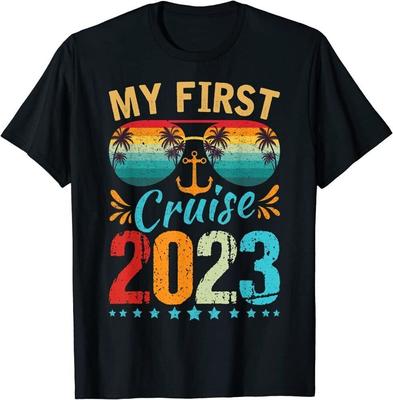 My First Cruise 2023 Tee Family Vacation Cruise Ship Travel Unisex T-Shirt