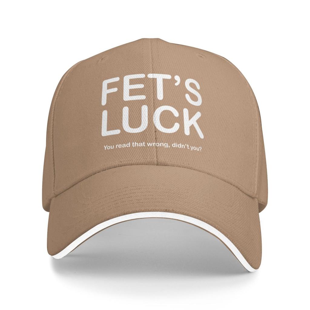 Baseball Caps Fets Luck Trendy Meme Fun Customized FeUnisex Unisex Sport Summer Caps