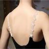 1Pair Seamless Invisible Bra Straps  for Fashion Shows and Backless Outfits