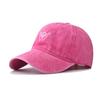 Hip Hop Bull Skull Print Baseball Cap Washed Cotton Streetwear Hats  For Man Women Unisex