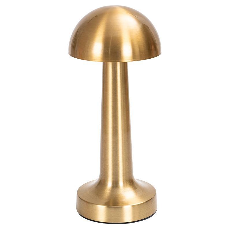 Rechargeable Table Lamp Metal Touch Decor for Bar Coffee Table Restaurant Decoration Light Desk LED Night Lights Bedroom