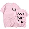 Just Dont Die 43 Ken Block T Shirt Men Harajuku Gothic Letter Print T Shirts Fashion Casual Oversized Tshirt Unisex Streetwear