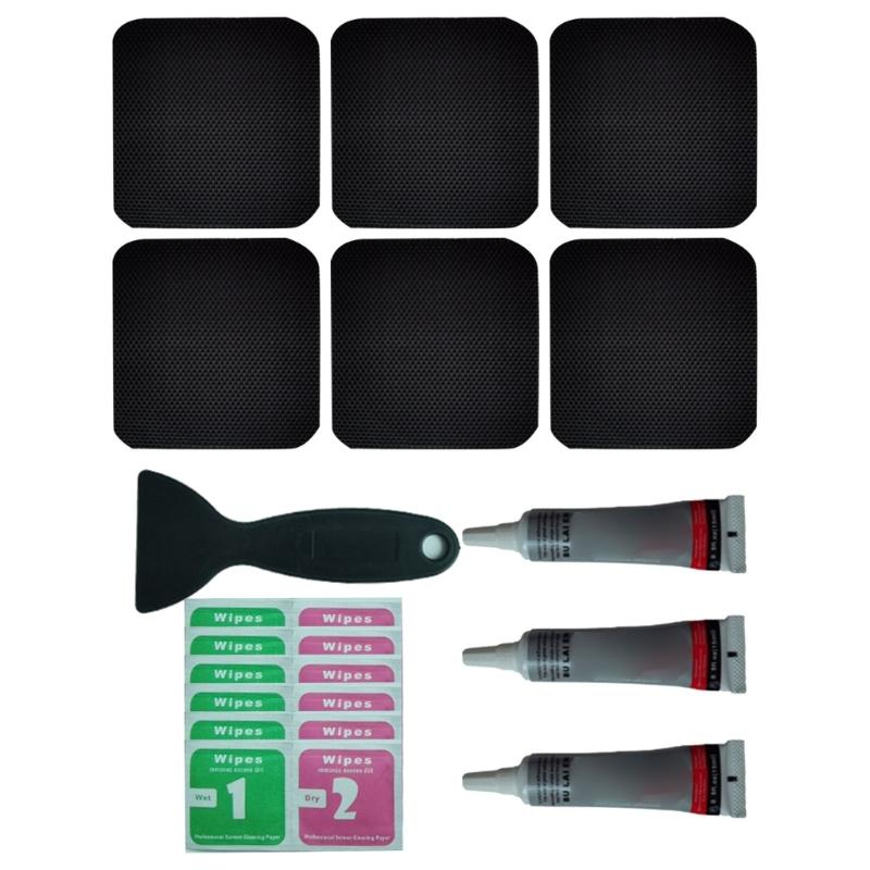 

Trampoline Patches Repair Set 4inch Glues On Air Bed Patches Repair Set Glues On Patches with Scraper for Tear and Hole