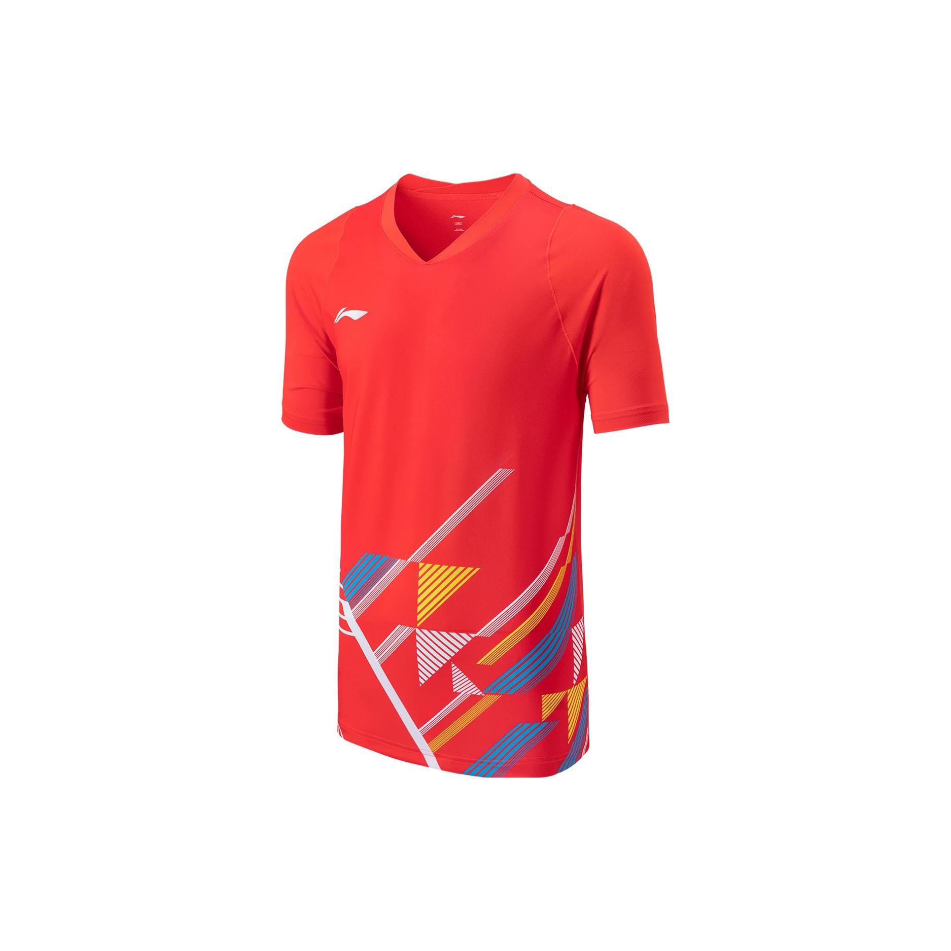 Футболка Li Ning Унисекс Li Ning Красная AAYT583-2 M